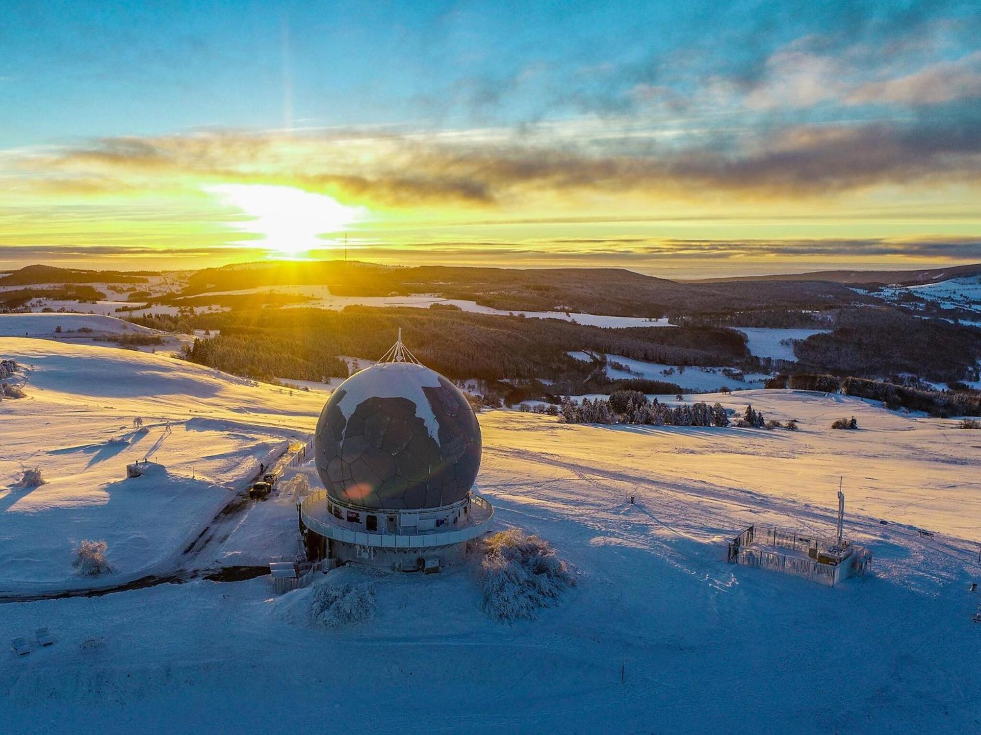 Berghotel Deutscher Flieger Wasserkuppe Gersfeld Luaran gambar